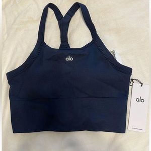 Alo Yoga Seamless Ribbed Favorite Bra Tank